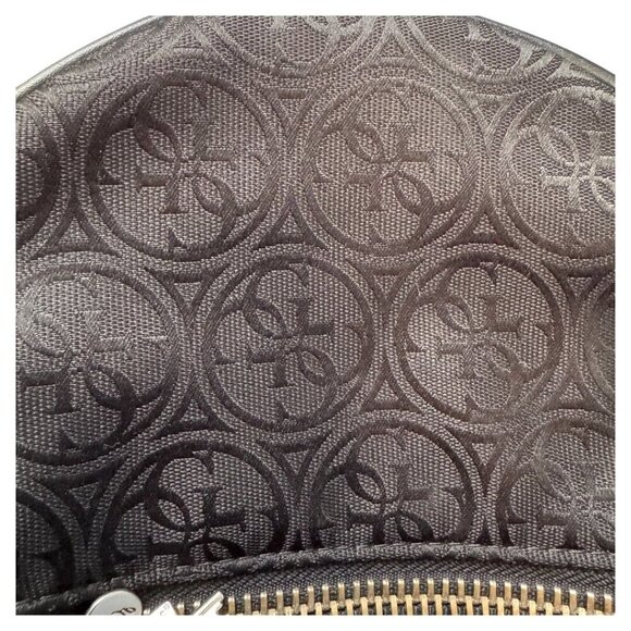VINTAGE GUESS MINI BLACK CASUAL URBAN BACKPACK - Picture 4 of 6